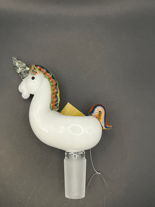 💥Empire Glassworks UV Bowl Slide | 14mm M | Unicorne 🦄💥