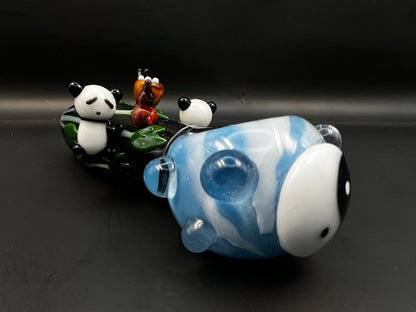 🐼 Spoon Pipe - 12.07 cm / Climbing Pandas 🐼