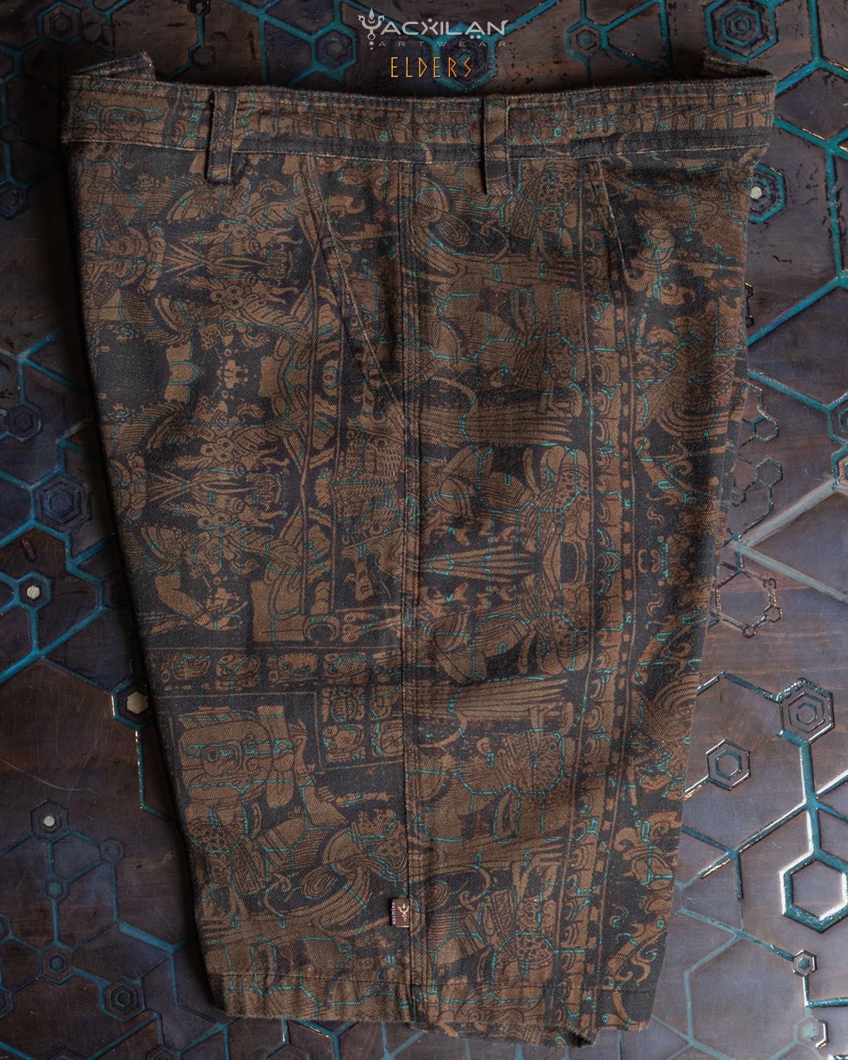 SKATE SHORT MEN / COMBED COTTON HERRINGBONE – ELDERS