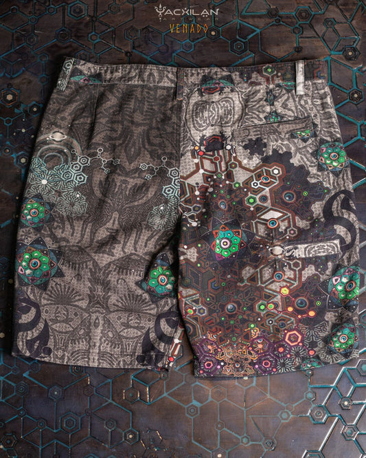 SKATE SHORT MEN / COMBED COTTON HERRINGBONE – VENADO