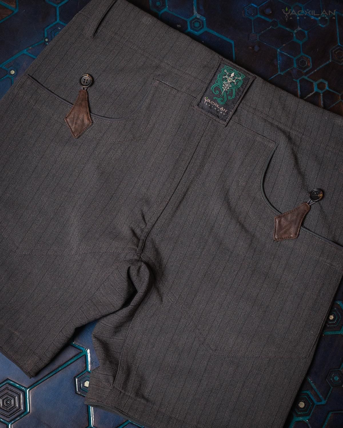 SKATE SHORT MEN / GREY STRIPES TR DIAMOND -DARK GREY