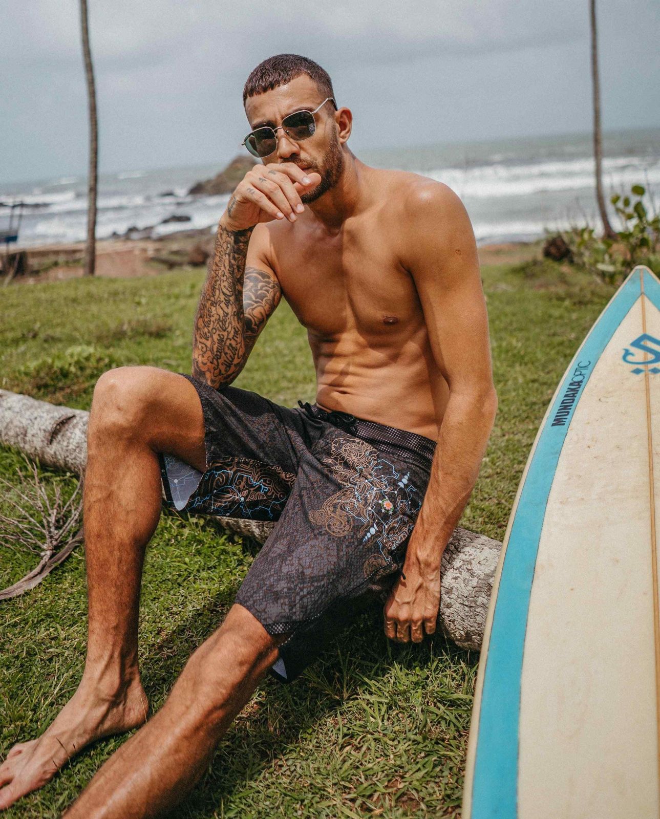 BOARDSHORT HOMBRE-PAKAL SNAKE