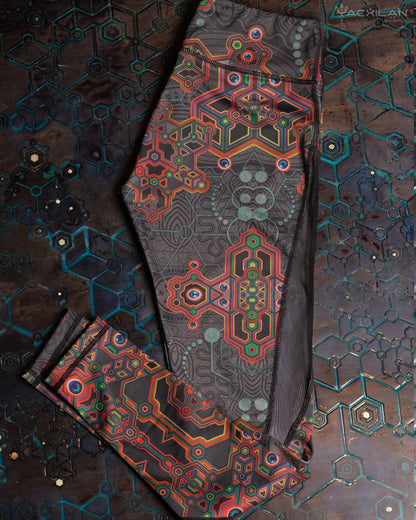 LEGGINGS WOMAN / SPORTWEAR SLANT - AFRODISIAKO