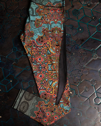 LEGGINGS WOMAN / SPORTWEAR SLANT - ATLANTIS