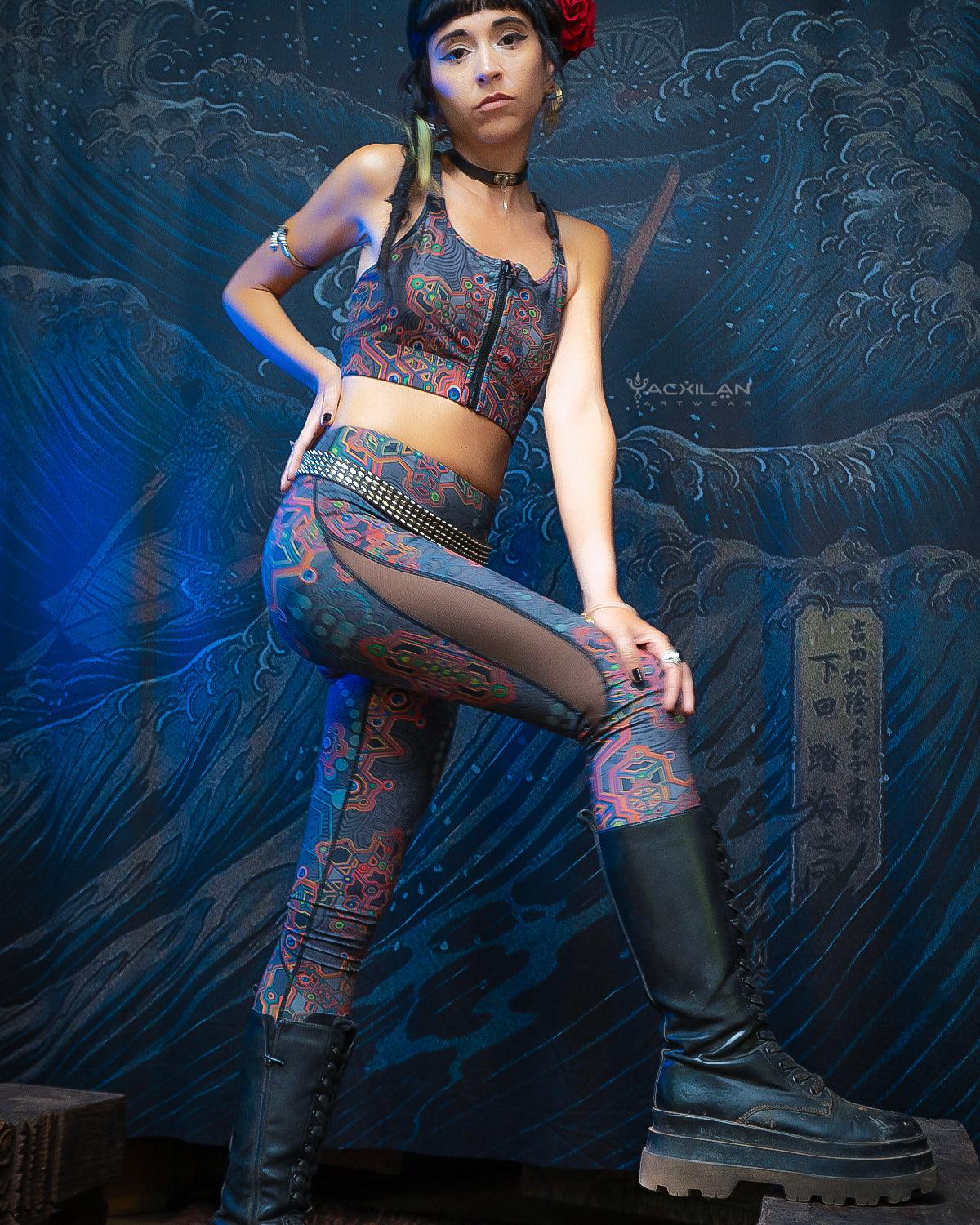 LEGGINGS WOMAN / SPORTWEAR SLANT - AFRODISIAKO