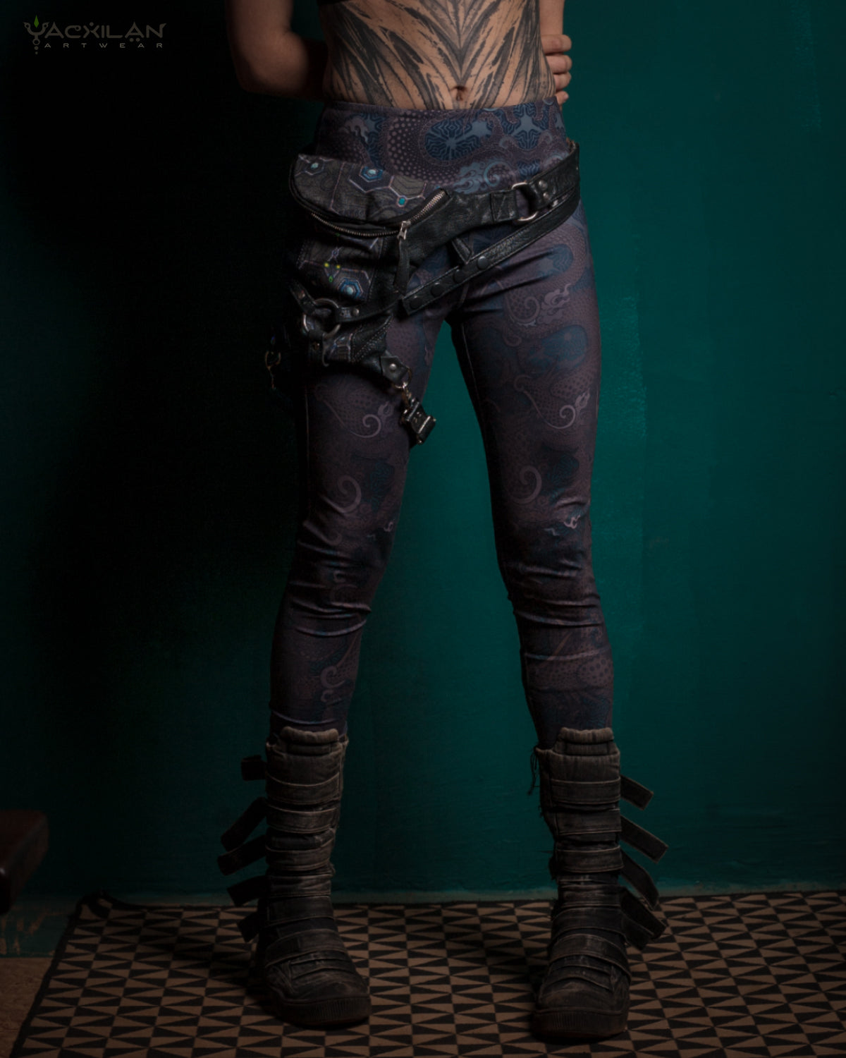 LEGGINGS WOMAN / SPORTWEAR SLANT -DRAGONS