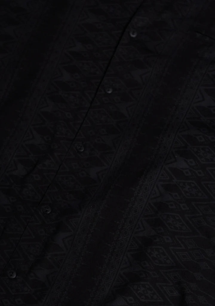 Shirt Men Half Sleeves / Bamboo– BLACK BOHONI