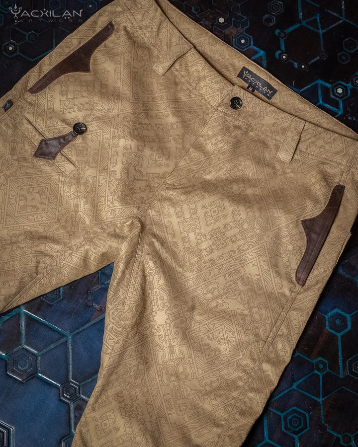 Pants Men / Diamond Stretchy Cotton - Sand MAYAZ
