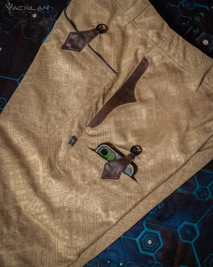 Pants Men / Diamond Stretchy Cotton - Sand MAYAZ