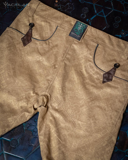 Pants Men / Diamond Stretchy Cotton - Sand MAYAZ