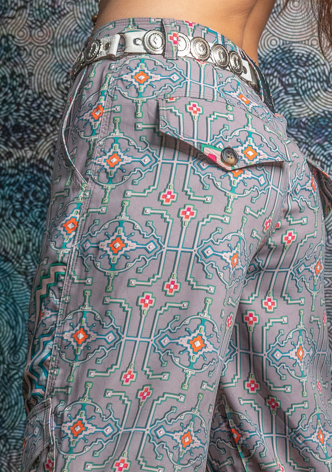 Long Pants Baggy Pockets Woman / Sky Velvet – HUIRRARIKA