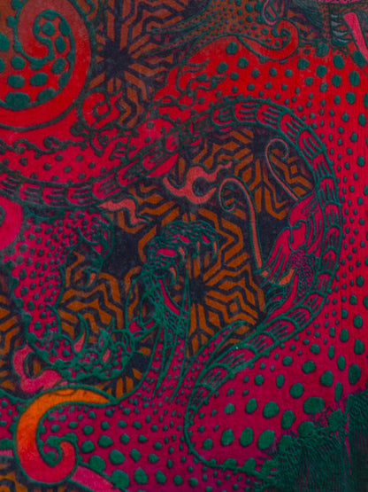 Scarf / Pareo Bamboo – FIRE DRAGONS