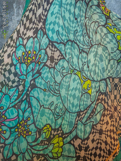 Scarf / Pareo Bamboo – PSYCOCHIC FLOWER