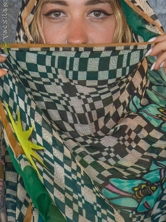 Scarf / Pareo Bamboo – PSYCOCHIC FLOWER