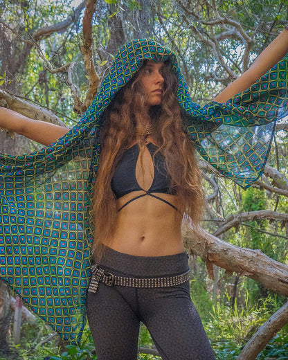 PAREO / SCARF BAMBOO – STRAWBERRY FIELDS
