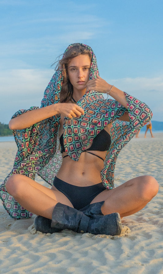 PAREO / SCARF BAMBOO STRAWBERRY ICE