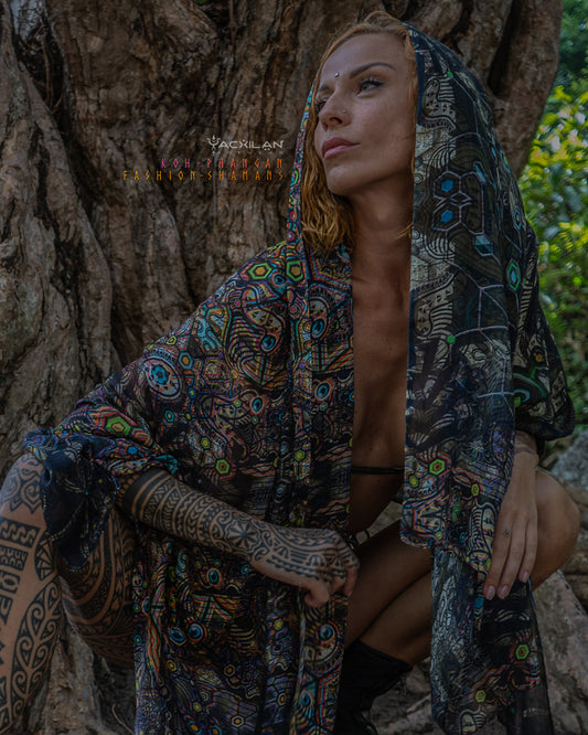 PAREO / SCARF BAMBOO – PSYCHEDELIKA GALACTIKA