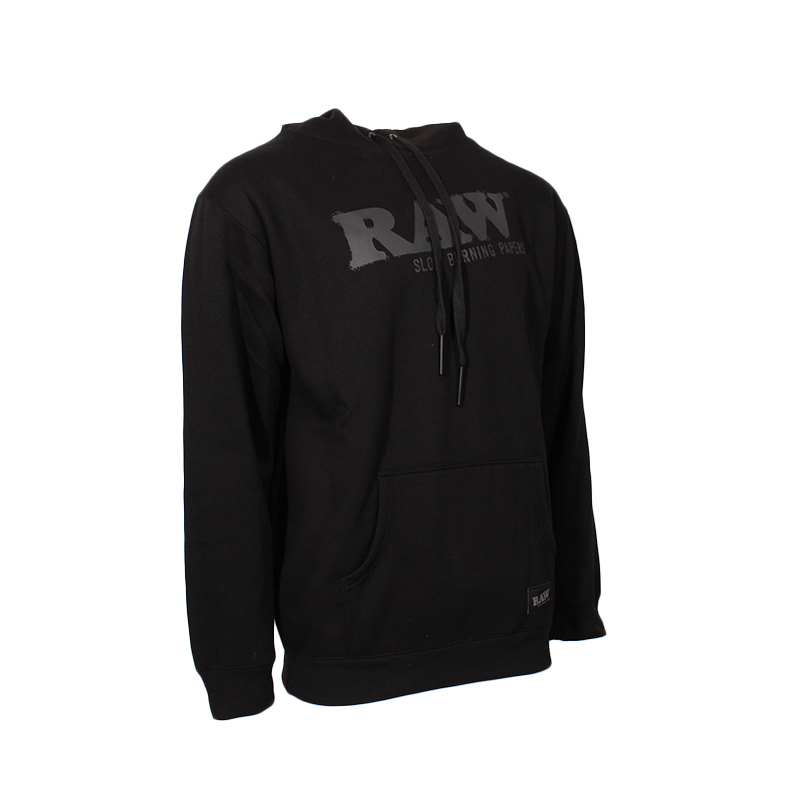 RAW- Logo hodie black