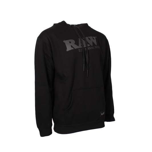 RAW- Logo hodie black