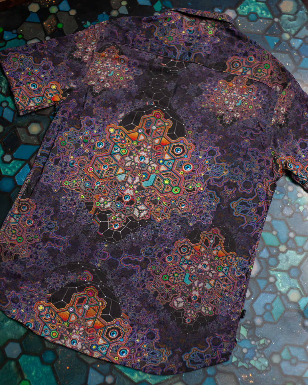 Shirt Men Half Sleeves / Bamboo - ASTROCORAL