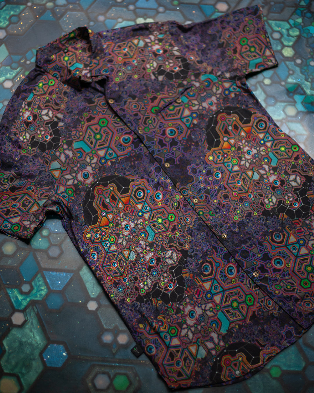 Shirt Men Half Sleeves / Bamboo - ASTROCORAL