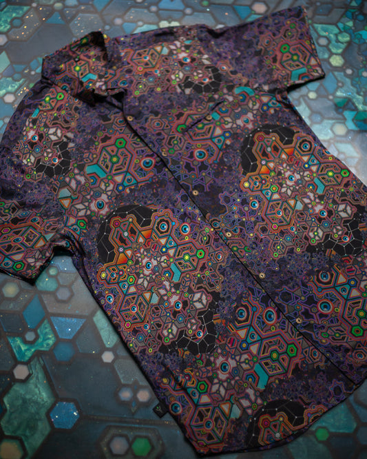 Shirt Men Half Sleeves / Bamboo - ASTROCORAL