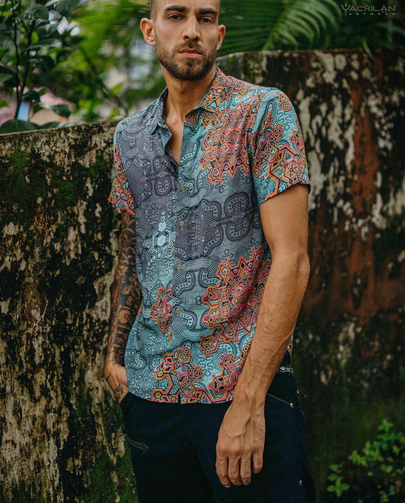 Shirt Men Half Sleeves / Bamboo – ATLANTIS