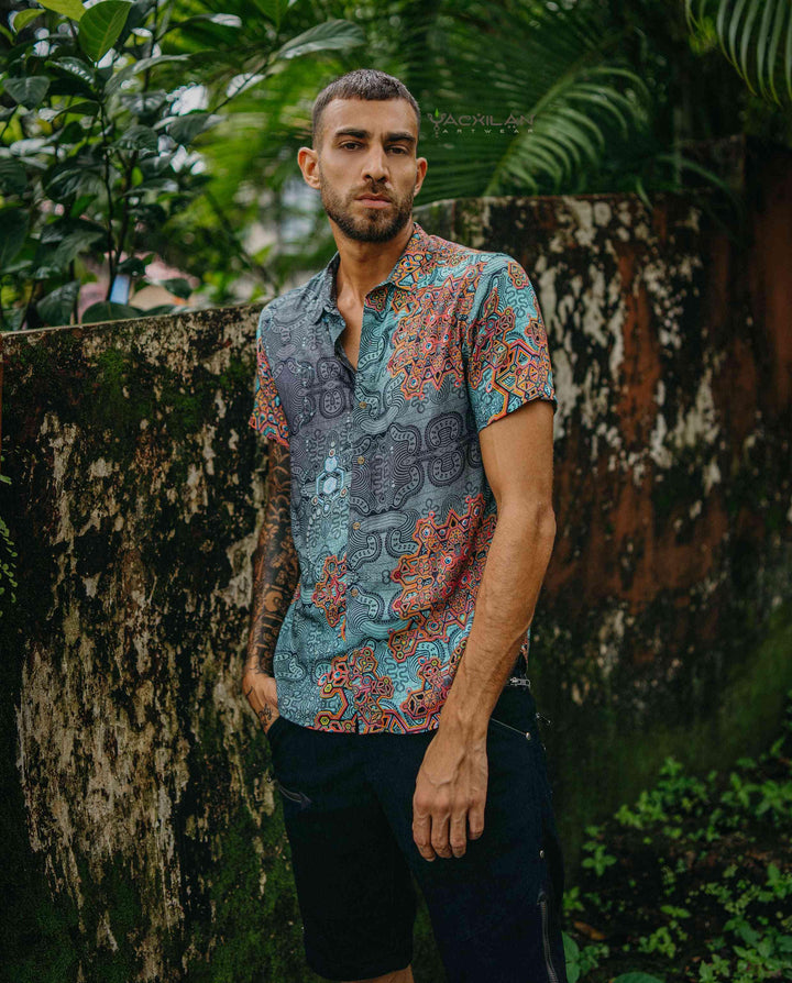 Shirt Men Half Sleeves / Bamboo – ATLANTIS