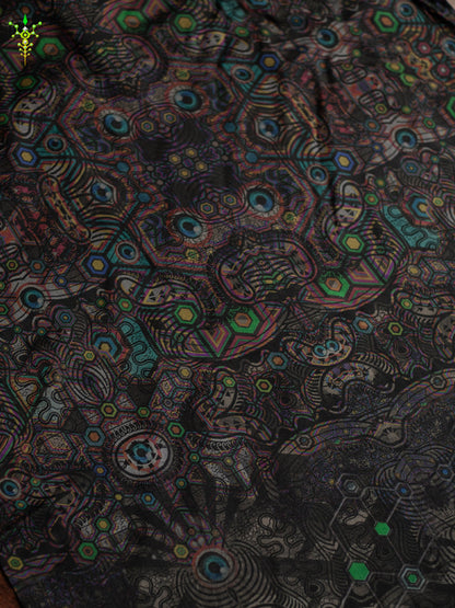 Shirt Men Half Sleeves / Bamboo - DARK PSYCHEDELIKA