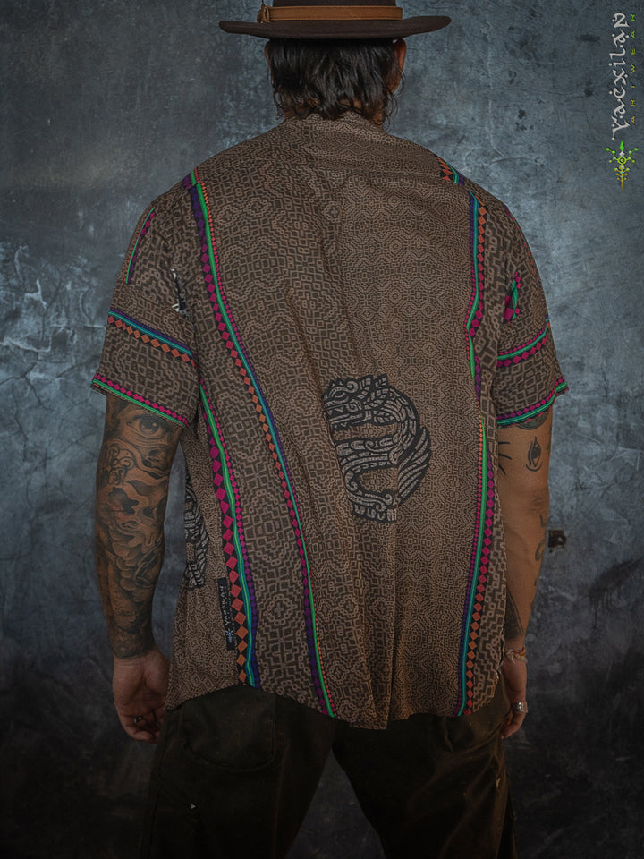 Shirt Men Half Sleeves / Bamboo - DRAGONS OF ITAK