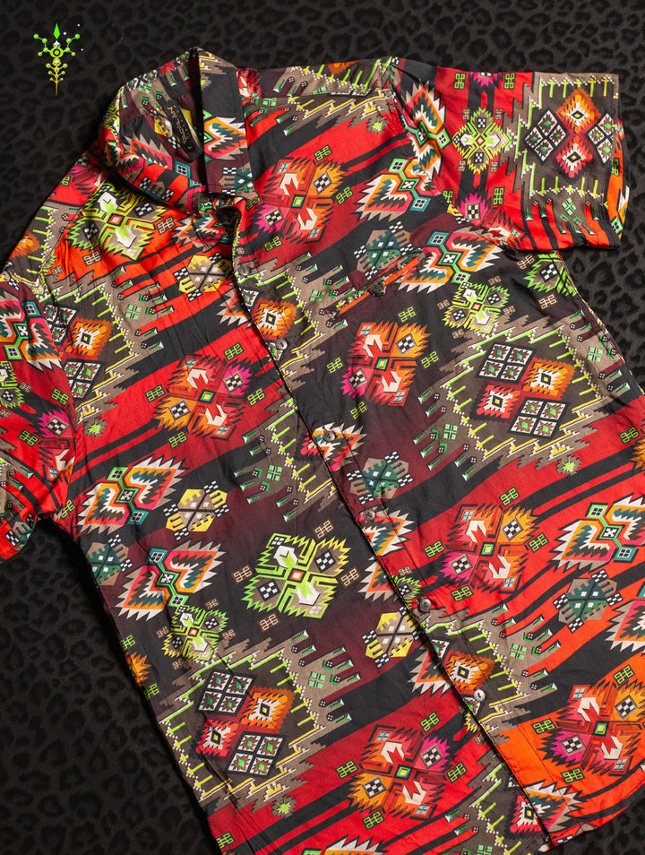 Shirt Men Half Sleeves / Bamboo - FIRE BIRDS