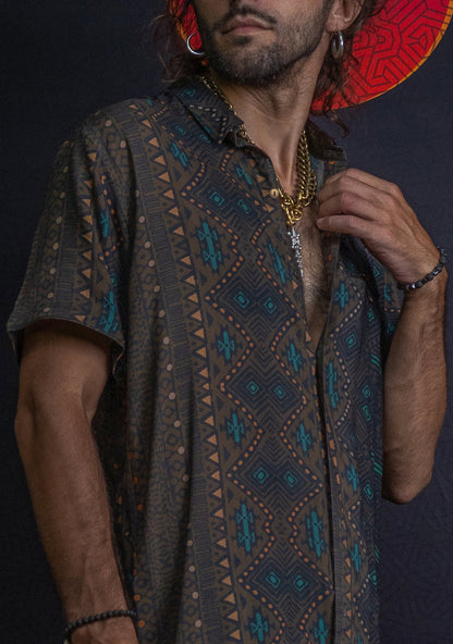 Shirt Men Half Sleeves / Bamboo– MUDGRASS