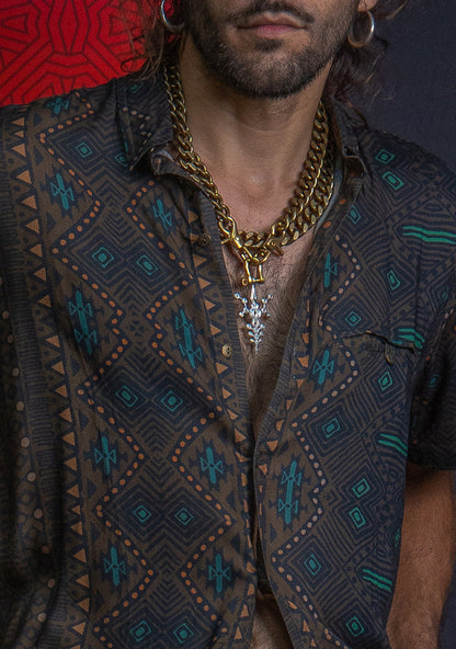 Shirt Men Half Sleeves / Bamboo– MUDGRASS