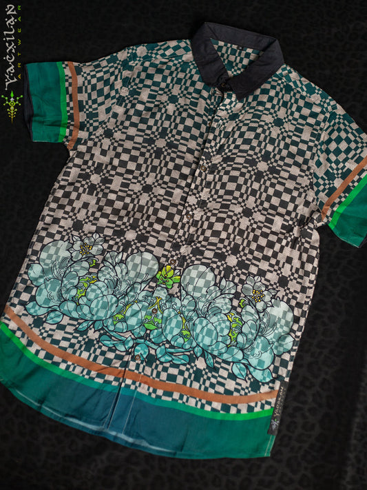 Shirt Men Half Sleeves / Bamboo - PSYCHOCHIC