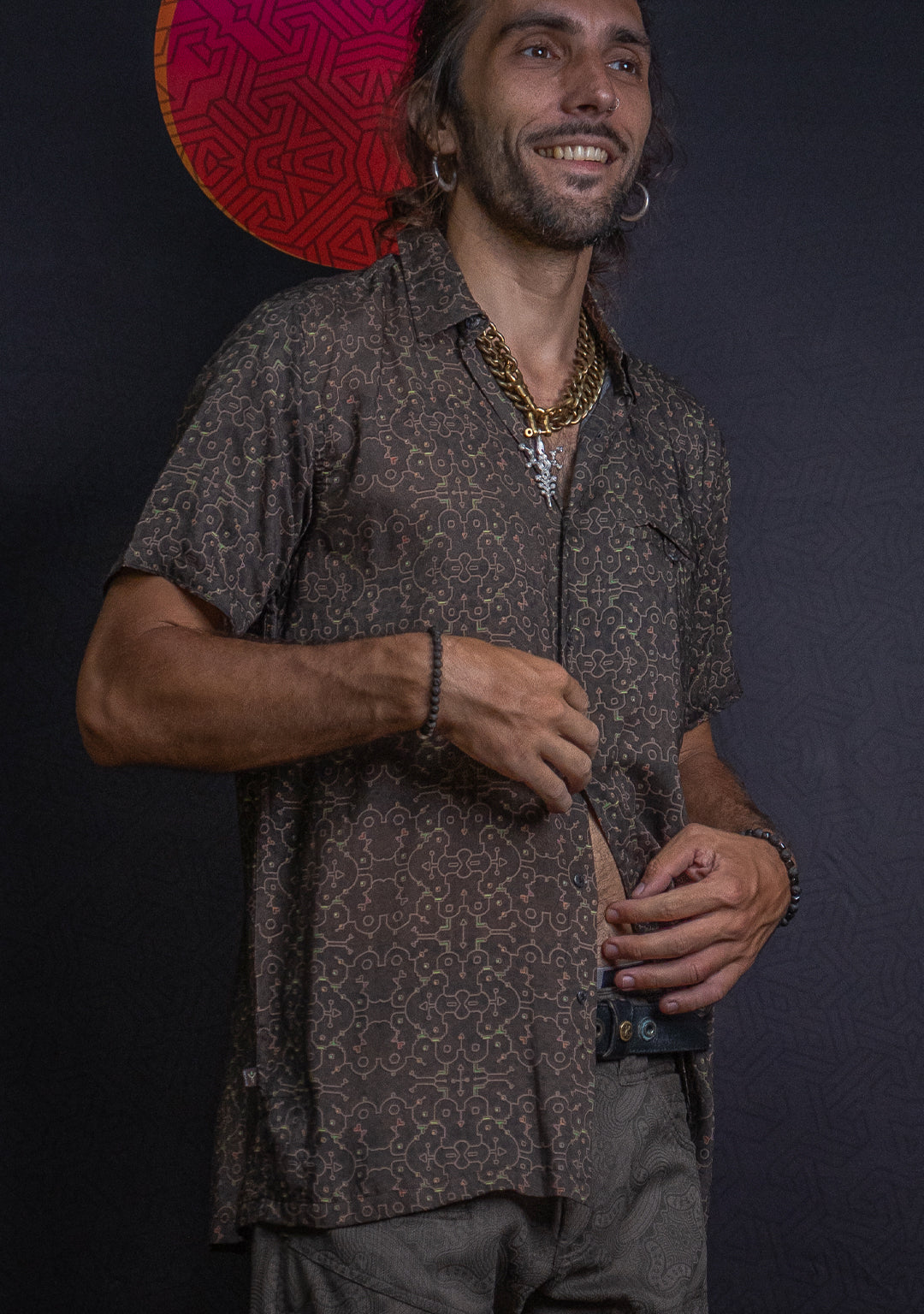 Shirt Men Half Sleeves / Bamboo– REBIRTH OF IKARO FOREST