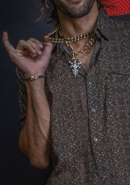 Shirt Men Half Sleeves / Bamboo– REBIRTH OF IKARO FOREST