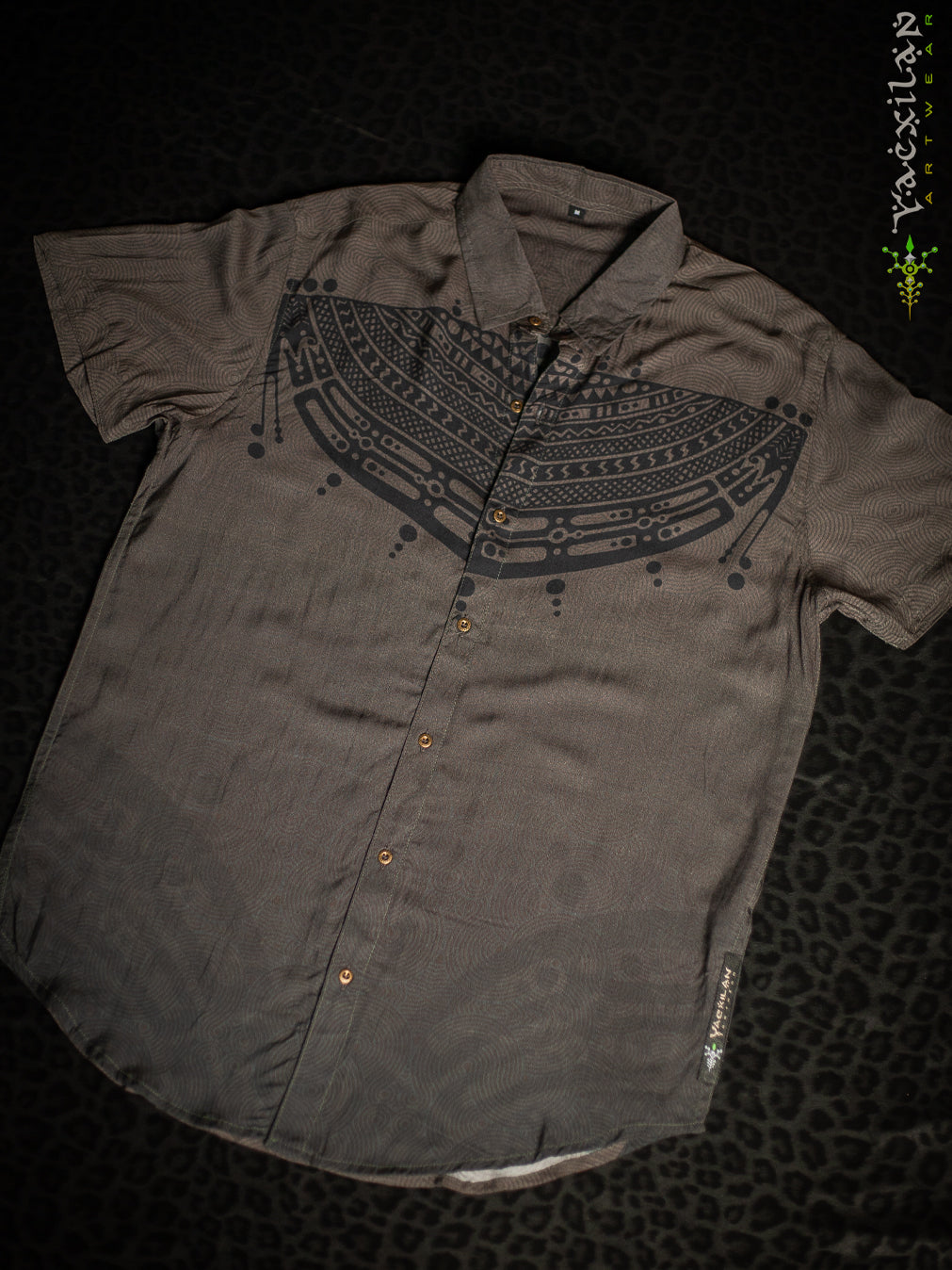 Shirt Men Half Sleeves / Bamboo - TRIBALSEA
