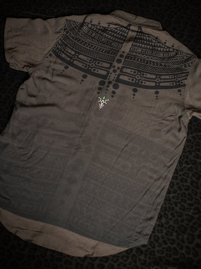 Shirt Men Half Sleeves / Bamboo - TRIBALSEA