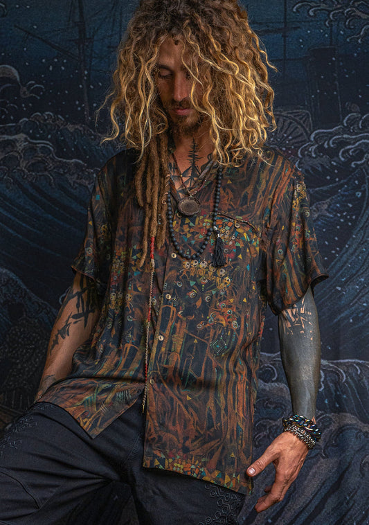 Shirt Men Half Sleeves / Bamboo – BANYAN SPIRITS