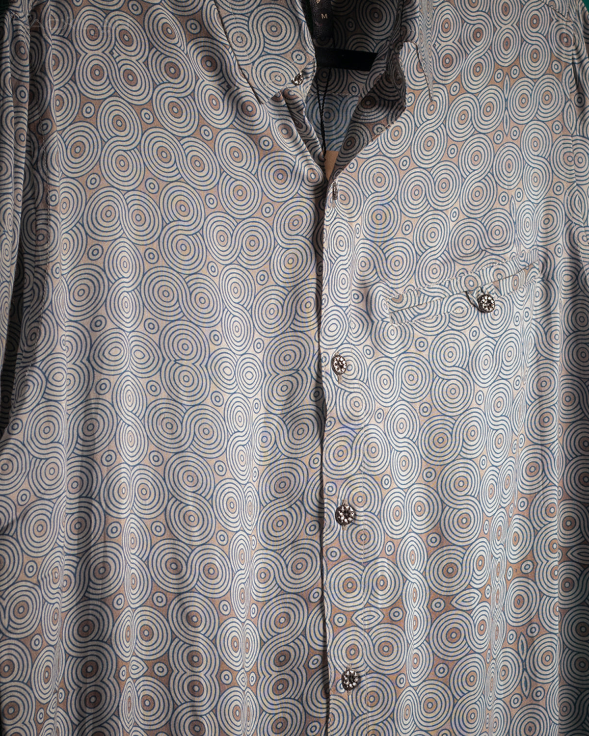 Shirt Men Half Sleeves / Bamboo– SWIRLS