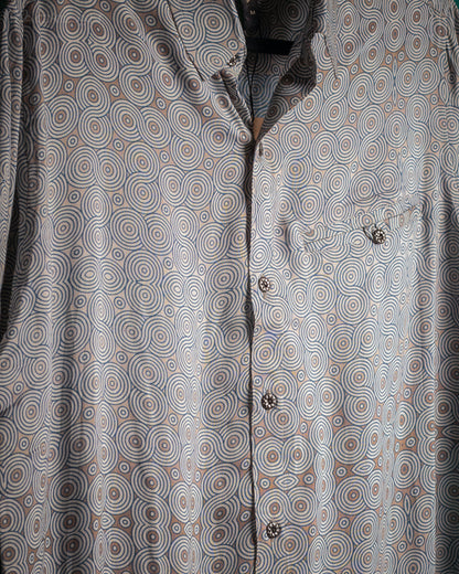 Shirt Men Half Sleeves / Bamboo– SWIRLS