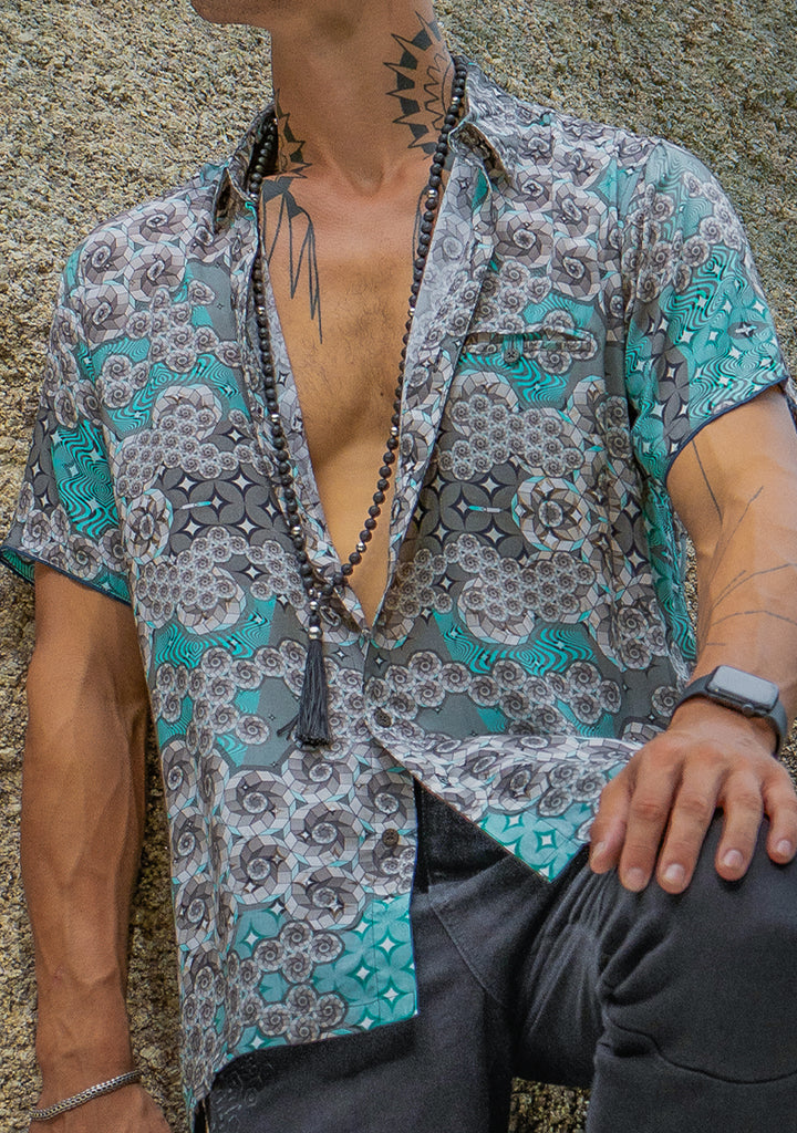 Shirt Men Half Sleeves / Bamboo– NINTENDO SKY