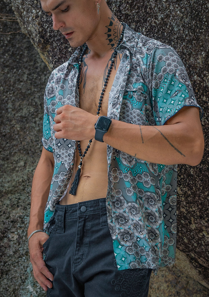 Shirt Men Half Sleeves / Bamboo– NINTENDO SKY