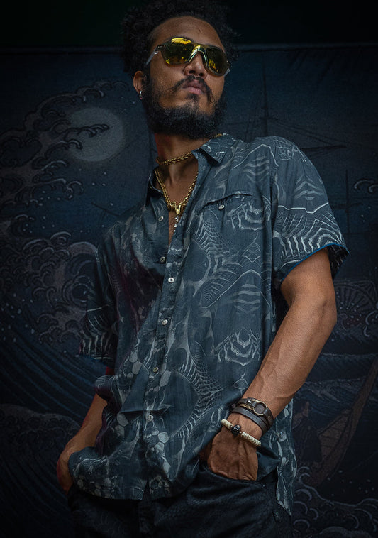 Shirt Men Half Sleeves / Bamboo – SANDONKAN