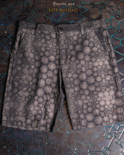 SKATE SHORT MEN / COMBED COTTON HERRINGBONE – BUFO ALIVARUS