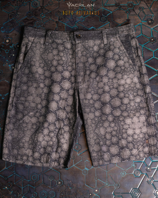 SKATE SHORT MEN / COMBED COTTON HERRINGBONE – BUFO ALIVARUS