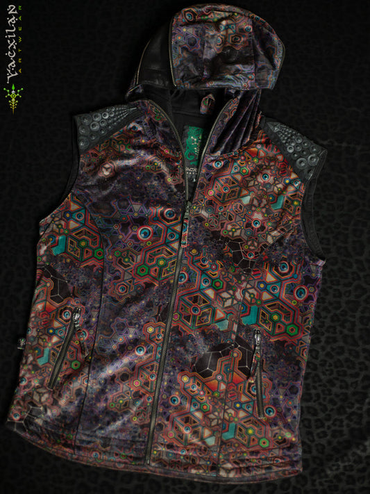 Sleeveless Jacket Men / Velvet Fawn - ASTROCORAL