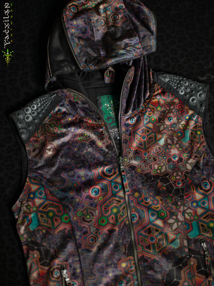 Sleeveless Jacket Men / Velvet Fawn - ASTROCORAL