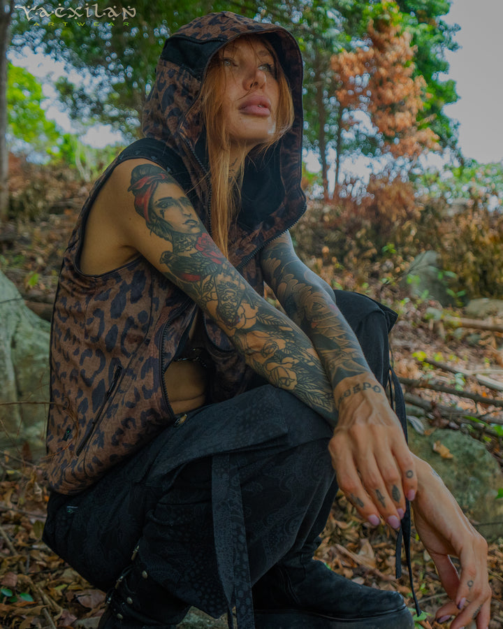 Pants Woman / Baggy Pockets TR Stretchy - Blak DRAGONS