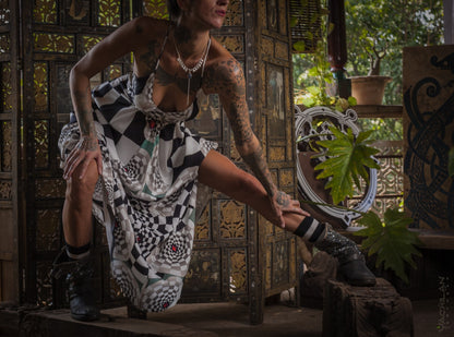 LONG DRESS Triangle / VISCOSE - MATZOKIOW